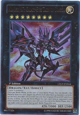 YU-GI-OH! - Number 107: Galaxy-Eyes Tachyon Dragon (LTGY-EN044) - Lord of The Tachyon Galaxy - 1st Edition - Ultimate Rare by