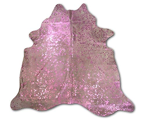Zerimar Alfombra Piel de Vaca Natural Metalizada Rosa | Ocasión Unica 10% dto | Medidas: 230x225 cm 3.82 m² | Alfombra Salón | Alfombra Decoracion | Alfombra Dormitorio Zerimar Alfombra Piel de Vaca Natural Metalizada Rosa | Ocasión Unica 10% dto | Medidas: 230x225 cm 3.82 m² | Alfombra Salón | Alfombra Decoracion | Alfombra Dormitorio
