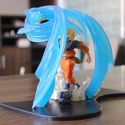 ZLYCZW Figura de Naruto Anime - Uzumaki Naruto, Modelo de Figura de PVC, derivados de animación/Productos periféricos, Juguetes coleccionables de Personajes de Dibujos Animados, 15 cm