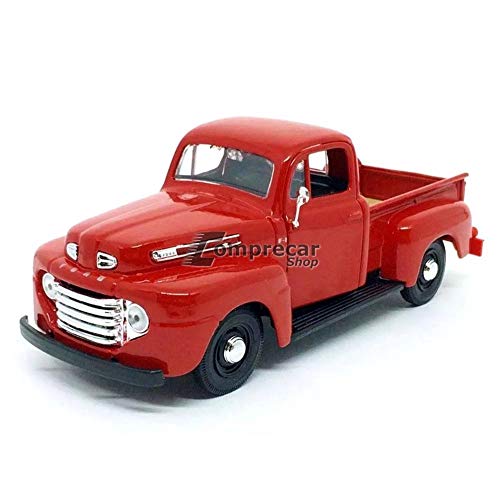 1948 Ford F-1 Pickup Red Diecast Car Model 1:25