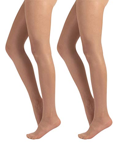 2 PARES - MEDIAS TRANSPARENTES 20 DEN | MEDIAS PARA MUJER | NATURAL, NEGRO, AZUL | S, M, L, XL, XXL | CALCETERÍA ITALIANA (M, NATURAL) 2 PARES - MEDIAS TRANSPARENTES 20 DEN | MEDIAS PARA MUJER | NATURAL, NEGRO, AZUL | S, M, L, XL, XXL | CALCETERÍA ITALIANA (M, NATURAL)