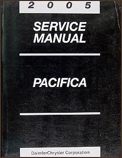 2005 Chrysler Pacifica Repair Shop Manual Original