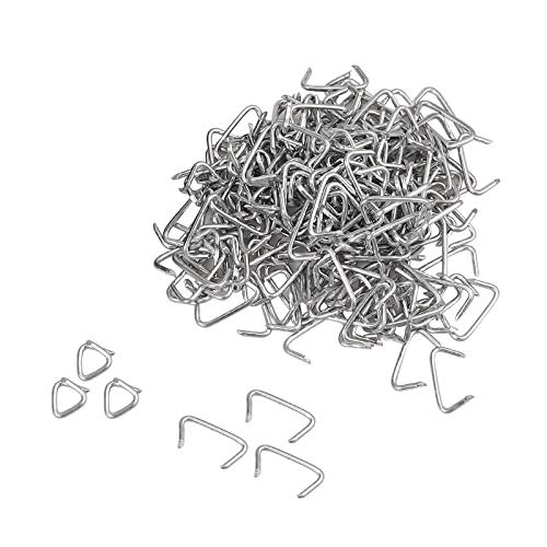 300 Piezas Grapas Galvanizadas Para Cercas de 3/4 Pulgada Anillos de Cerdo Clavos en Triangulo Utilizada para Muebles,Vallado, Alambrada, Cercas, etc. 300 Piezas Grapas Galvanizadas Para Cercas de 3/4 Pulgada Anillos de Cerdo Clavos en Triangulo Utilizada para Muebles,Vallado, Alambrada, Cercas, etc.