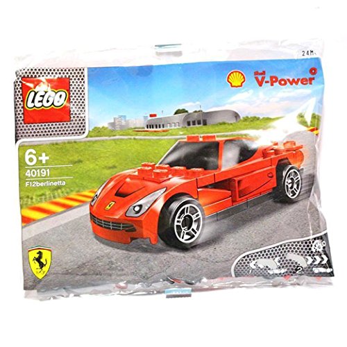 40191 Lego Shell V-Power Ferrari F12 Berlinetta Exclusive Sealed by LEGO bolsa de polietileno