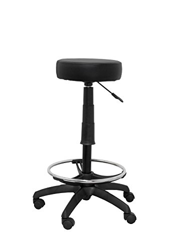 5 Star Tokio - Taburete giratorio con elevación a gas, 72 cm, color negro 5 Star Tokio - Taburete giratorio con elevación a gas, 72 cm, color negro