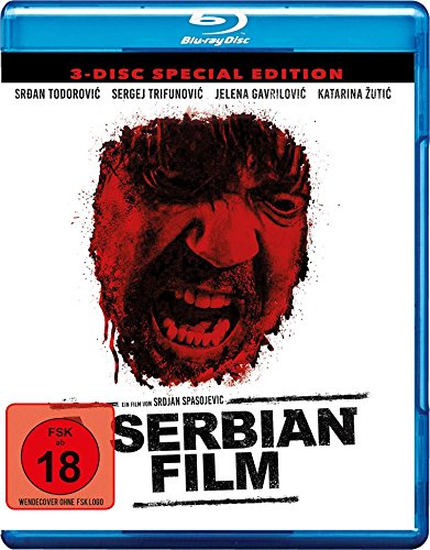 A Serbian Film - 3er-Disc Special-Edition (Blu-Ray + DVD + Bonus-DVD) limitierte Auflage 1000 Stück !! [Special Edition] [Alemania] [Blu-ray]