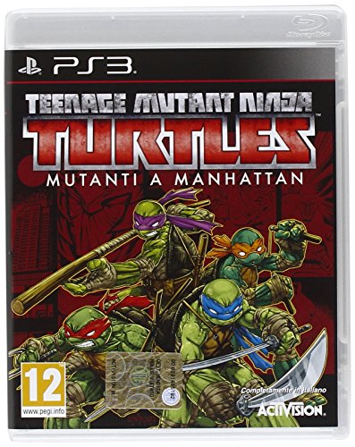 Activision Teenage Mutant Ninja Turtles: Mutants in Manhattan, PS3 Básico PlayStation 3 Italiano vídeo - Juego (PS3, PlayStation 3, Acción, T (Teen))