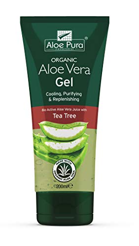 Aloe Pura, Organic Aloe Vera Gel, paquete 2 x 200 ml