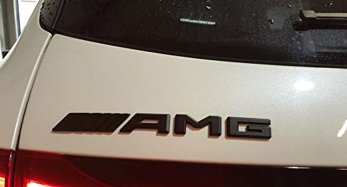 AMG Emblema con logotipo negro mate Benz nuevo para todos los modelos
