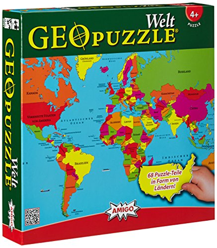 Amigo 00381 Geo Puzzle - Mundo