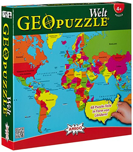 Amigo 00381 Geo Puzzle - Mundo Amigo 00381 Geo Puzzle - Mundo