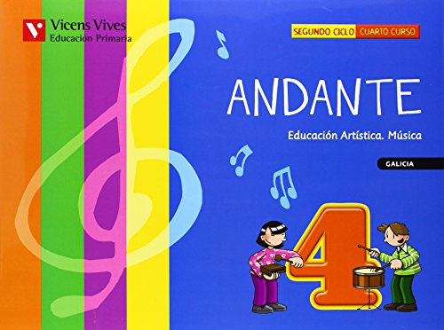 Andante 4. Galicia. Libro (+CD) - 9788431698508