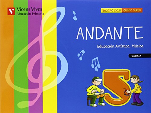 ANDANTE 5 GALICIA+CD: Andante 5. Galicia. Libro (+CD): 000002 - 9788431681265