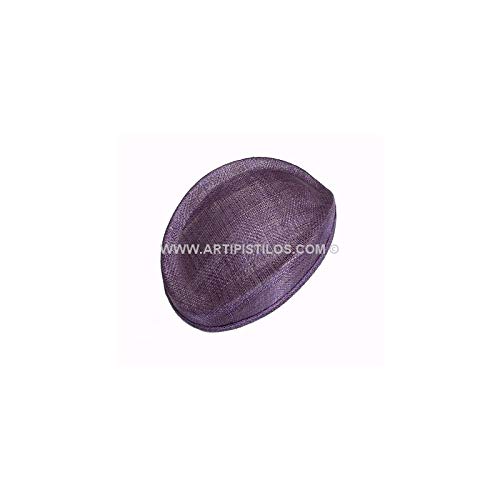 Artipistilos® Base Sinamay Azafata - 18 Cms. Largo X 5 Cms. Alto X 10 Cms. Ancho, Emperor - Casquetes De Sinamay Artipistilos® Base Sinamay Azafata - 18 Cms. Largo X 5 Cms. Alto X 10 Cms. Ancho, Emperor - Casquetes De Sinamay