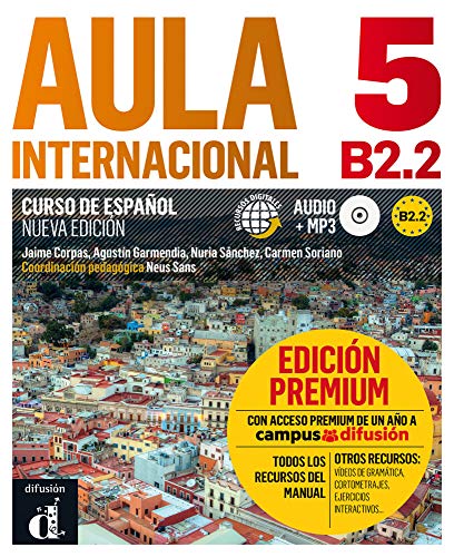 Aula internacional nueva edición 5. Libro del alumno + MP3-CD + Premium