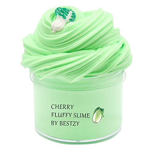 BESTZY Fluffy Repollo Cloud Slime 2019 Lo Nuevo 200ML Fairy Putty Stress Relief Toy Perfumado Sludge Toy Niños Adultos