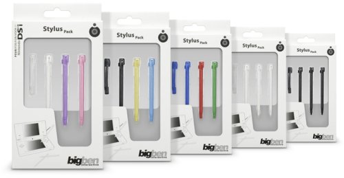 BigBen Interactive Stylus Set lápiz Digital 39 g - Lápiz para Tablet (Nintendo DSI, 39 g, 1 Pieza(s), 20 mm, 120 mm, 215 mm)