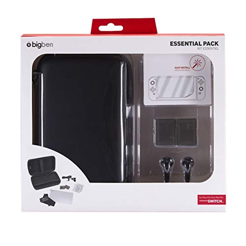 BigBen - Starter Pack De Accesorios I Black (Nintendo Switch)