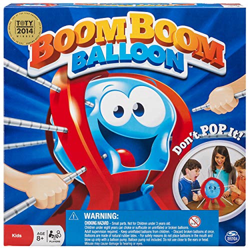 BOOM BOOM BALLOON - Juego de Reflejos, 2 o más Jugadores (Spinmaster Toys 6021932) [Importado de Inglaterra]
