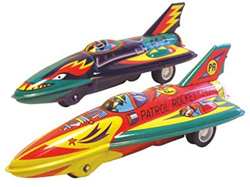 CAPRILO Juguete Decorativo Infantil de Hojalata Jets A FRICCION Réplicas de Vehículos de Fricción. Juguetes y Juegos de Colección. Regalos Originales para Navidad y Reyes. Decoración Clásica. CAPRILO Juguete Decorativo Infantil de Hojalata Jets A FRICCION Réplicas de Vehículos de Fricción. Juguetes y Juegos de Colección. Regalos Originales para Navidad y Reyes. Decoración Clásica.