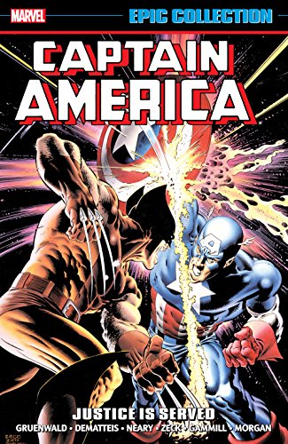 Captain America Epic Collection: Justice Is Served (Captain America (1968-1996) Book 13) (English Edition)