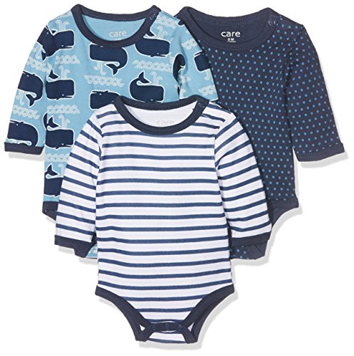 Care Body Bebé-Niños pack de 3, Multicolor (Deep Skye Blue), 62 cm Care Body Bebé-Niños pack de 3, Multicolor (Deep Skye Blue), 62 cm