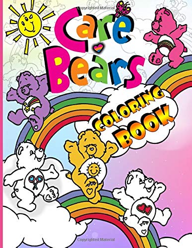 Carebear Coloring Book: Unofficial Carebear Coloring Books For Adults, Perfect Gift Birthday Or Holidays