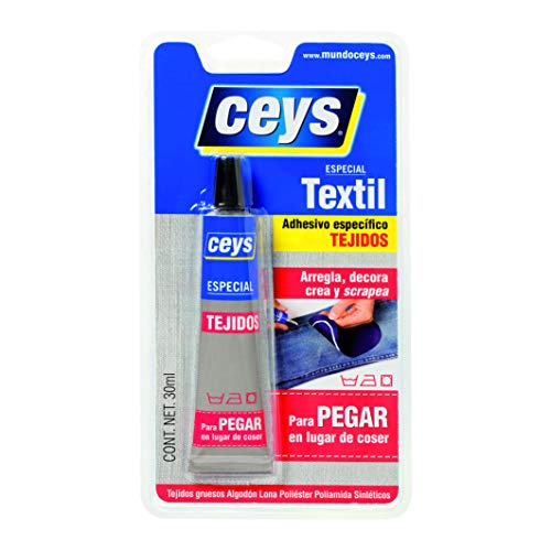 ceys 501024 PEGAMENTO TEXTIL TEXTILCEYS BLISTER 30 ml