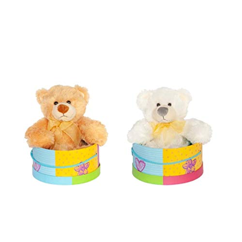 Chiquetes Oso de Peluche de 40cm con 1 Caja de Regalo para el Dia de San valentil (Blanco) Chiquetes Oso de Peluche de 40cm con 1 Caja de Regalo para el Dia de San valentil (Blanco)