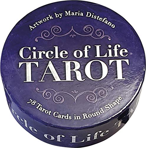 Circle of life Tarot: 78 Tarot Cards in Round Shape (Tarocchi)