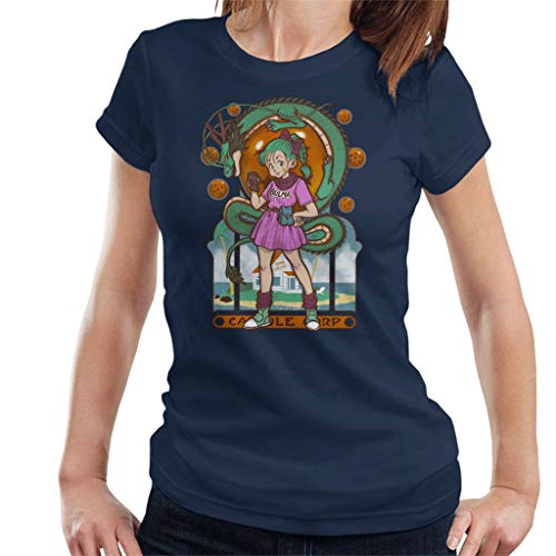 Cloud City 7 Dragon Ball Z Bulma Shenron Women's T-Shirt