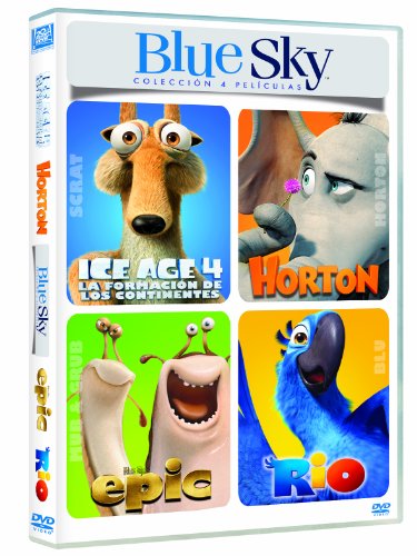 Coleccion Blue-Sky- (Epic + Ice Age 4 + Horton + Rio) [DVD]