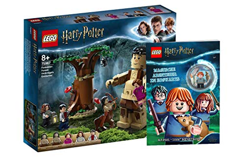 Collectix Lego Harry Potter 75967 El bosque prohibido: encuentro con Umbridge + aventuras mágicas en Hogwarts con minifigura de Ron Weasley & Krätze (cubierta blanda)