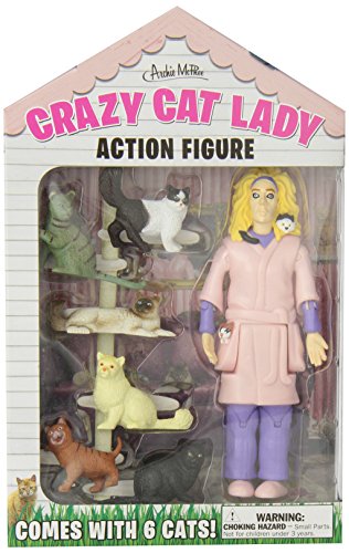 Crazy Cat Lady Figura de Acción