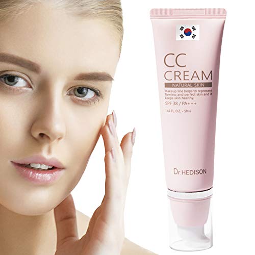 Crema CC Cream - Producto Premium - Crema Coreana - Hidratante - Factor Protector Solar Facial - Prebase Maquillaje - Unificante - Base Maquillaje - Protector Facial - Hidratante Con Color