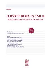 Curso De Derecho civil III 9ª Edición 2020 (Manuales de Derecho Civil y Mercantil)