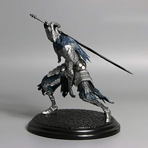 Decoración hogareña Figura de acción Dark Souls Game Statue Toys Artorias Faraam Asora Oscar Knight Negro Kurokishi Cebolla Solaire Coleccionable Estatuilla (Color : Artorias)