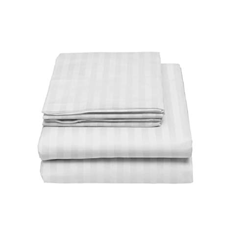 DHestia - Juego Sábanas Hotel Cutí Blancas Percal 200 Hilos Encimera, Bajera, Fundas Almohada (Cama 150 x 190/200 cm) DHestia - Juego Sábanas Hotel Cutí Blancas Percal 200 Hilos Encimera, Bajera, Fundas Almohada (Cama 150 x 190/200 cm)