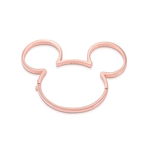 Disney Couture Kingdom - Brazalete chapado en oro rosa de 90 años de Mickey Mouse