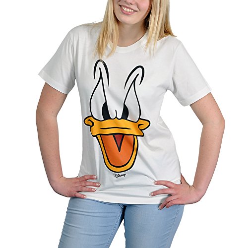 Donald Duck Camiseta de Big Face en tamaño XL – Walt Disney Camiseta