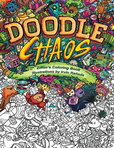 Doodle Chaos: Zifflin's Coloring Book: Volume 3