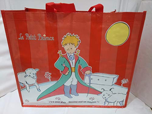 Editions Clouet, bolsa de la compra Le Petit Prince, color rojo