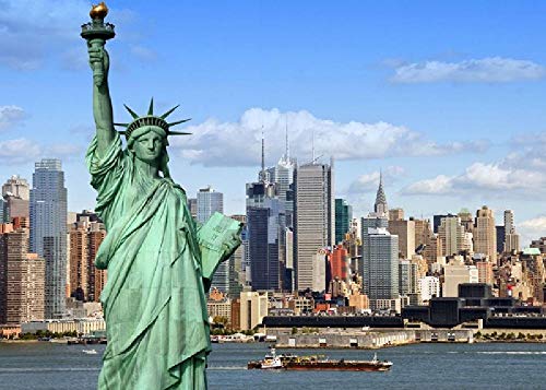Estatua De La Libertad, Nueva York 1000 Piezas De Rompecabezas para Adultos Juego Educativo De Ocio para Niños