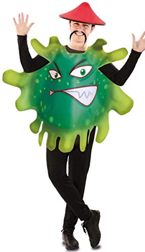 EUROCARNAVALES Disfraz de Coronavirus para Adulto Talla M/L EUROCARNAVALES Disfraz de Coronavirus para Adulto Talla M/L