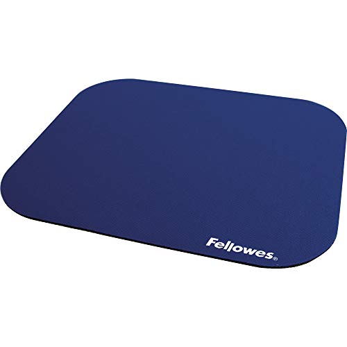 Fellowes CRC 58021 - Alfombrilla estándar para ratón, color azul Fellowes CRC 58021 - Alfombrilla estándar para ratón, color azul