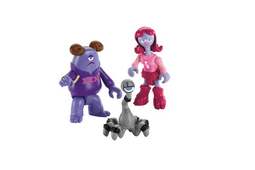 Fisher-Price Monsters University imaginext Sorority Pack - Lote de 3 figuras de juguete, diseño de monstruos