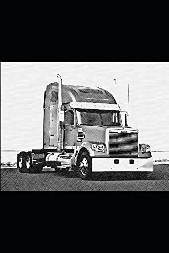 Freightliner Coronado notebook: 6" x 9". Lined paper. 120 pages. (truck notebooks)