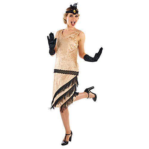 Fun Shack Oro Chica Flapper De Los Años 20 Disfraz para Mujeres - M Fun Shack Oro Chica Flapper De Los Años 20 Disfraz para Mujeres - M