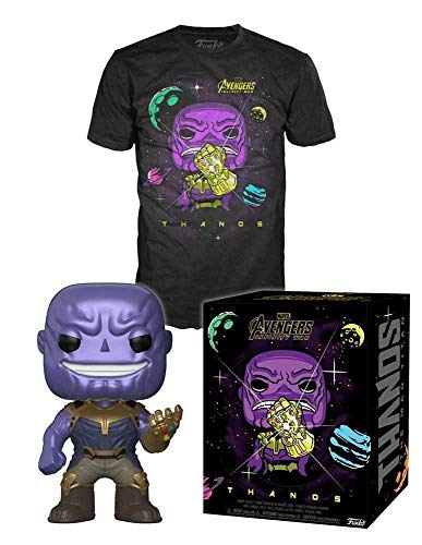 Funko Avengers Infinity War Pop! & tee Box Thanos Size L Marvel Shirts