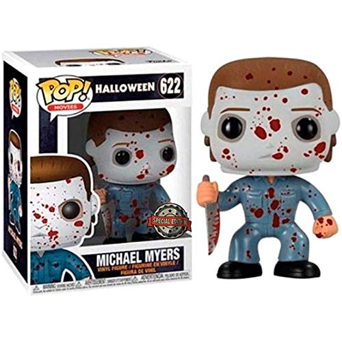 Funko Pop Movie : Halloween - Michael Myers (Bloody Exclusive) 3.9inch Vinyl Gift for Boys Horror Movie Movie Fans Chibi